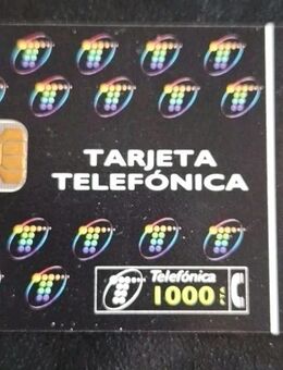 Telefonkarte Spanien Tarjeta Telefónica 1000 PTA Telefónica de España 1990er - Essen