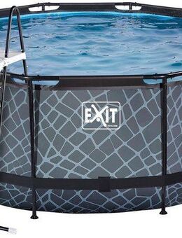 EXIT Framepool inkl. Sicherheitsleiter (Set, 3-tlg), ØxH: 360x122 cm, mit Sandfilteranlage