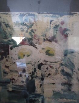 kleines Blumen Ölgemälde 30x30 - München