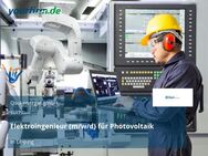 Elektroingenieur (m/w/d) für Photovoltaik - Leipzig