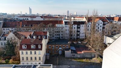Citylage in Leipzig, Neubau von 19 Wohnungen und 3 Stadthäusern im san. Altbau, Denkmal-AfA möglich!