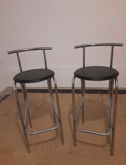 2 Barhocker mit Ledersitze - Köln