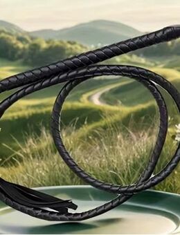 Robuste Western-Cowboy Peitsche, 2M Länge - Gemmingen