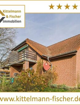 Lichtdurchflutete Drei-Zimmer-Wohnung mit Balkon in Flechtorf! BJ Haus 1995, Gas-Etagenheizung 2021 - Lehre