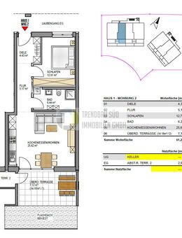 Nachhaltig Wohnen in Mietingen - Energieeffiziente Neubauwohnung KfW 40 + QNG - Mietingen