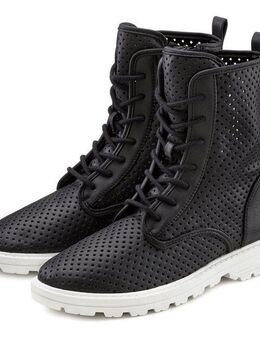 LASCANA Schnürstiefelette zum Schnüren mit modischen Cut-Outs, Stiefel, Boots, High-Sneaker