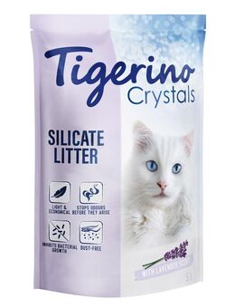 Tigerino Crystals Katzenstreu – Lavendelduft - 5 l
