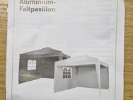 Faltpavillon 3 x 3 x 2,6 Meter + 2 Seitenteile - Oberhausen