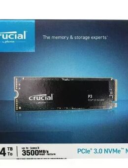 Micron Crucial P3 NVMe SSD - 4TB (Neu & OVP) Micron M. 2 2280 PCIe 3.0 4 TB - Fritzlar