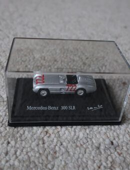 1:87 Mercedes Benz 300 SLR 722 silber rot Mille-Miglia Edition - Niddatal