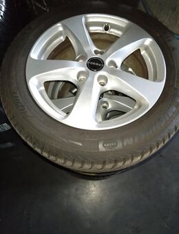 Winterreifen Audi A3 auf Borbet-Alufelgen - München