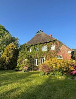 Beeindruckendes Reetdachanwesen mit Geschichte und Potenzial - ein Landsitz an der Weser für Liebhaber - Hagen (Bremischen)