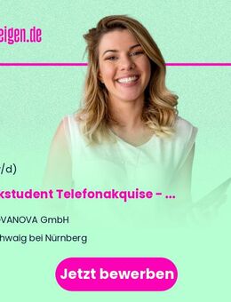 Werkstudent (m/w/d) Telefonakquise - Messe DMEA 2026 - Schwaig (Nürnberg)