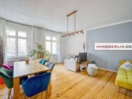 IMMOBERLIN.DE - Charmante Wohnung mit Loggia in beliebter Lage nahe Brixplatz - Berlin