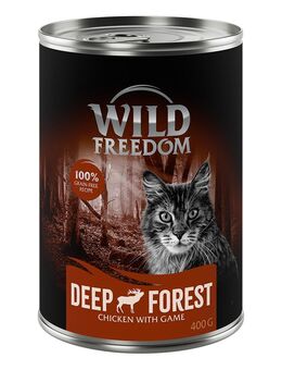 Sparpaket Wild Freedom Adult 24 x 400 g - Deep Forest - Wild & Huhn