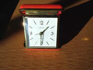 Reisewecker Europa 2 Jewels rot analog Alarm Clock Vintage - Flensburg