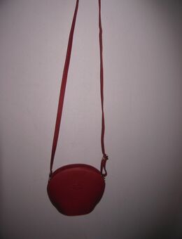 ITL-403 Pocked Bag Shoulderbag, Schultertasche, Handtasche, echt Leder Rot - Lübeck