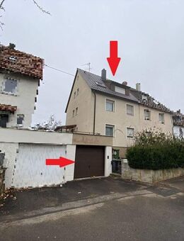 Luginsland - Modernisierungsbedürftige DHH als ZFH mit Garage im Stuttgarter Osten *PROVISIONSFREI* - Stuttgart