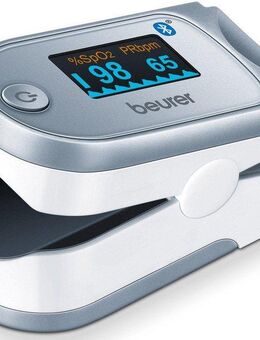BEURER Pulsoximeter PO 60, innovative Vernetzung zwischen Smartphone und Pulsoximeter