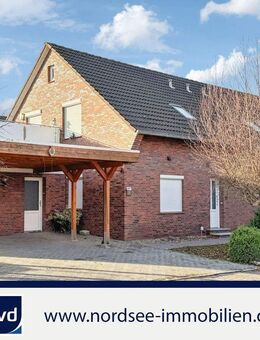 NORDDEICH - Haus in TOP-Lage mit Garage und großer Dachterrasse - Norden