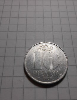 DDR -- 10 Pfennig 1983 A - Cottbus