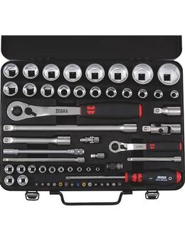 WÜRTH WURTH Steckschlüssel 1/2 Zoll und 1/4 Zoll 59-teiliges Sortiment 096509059 - Wuppertal
