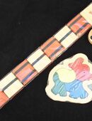 Goki Motorikschleife+Zauberklapperschlange+Holzpuzzle Elefant 4 tlg. ovp zus. 5,- in 24944