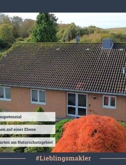 Wohnen auf einer Ebene || Viel Potenzial Sonniger Garten am Naturschutzgebiet - Pulheim