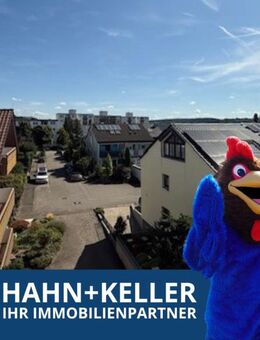 Ideale Gelegenheit! 2 Zimmer-Dachgeschosswohnung mit Ost-Balkon! - Renningen