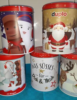 Sammlerdosen von Kinderschokolade und duplo - Walsrode