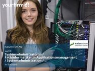Systemadministrator:in / Fachinformatiker:in Applikationsmanagement / Systemadministration / Datenbankadministration in Vollzeit / Teilzeit - Bochum