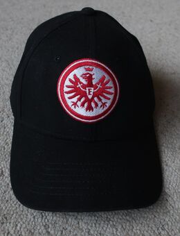 Eintracht Frankfurt Cap Basic schwarz rot weiß verstellbar - Niddatal