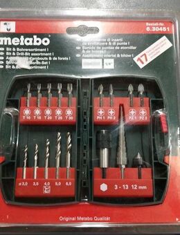 Metabo Bit & Bohrsortiement 17teilig neu OVP - Gedern