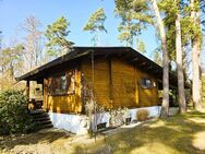 Ökologisches Wohnen im Blockhaus - 953 m² Grundstück am Grünzug - 5 Fußminuten zur Badestelle - Berlin
