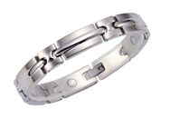 Zeeme Armband Edelstahl glanz matt 19cm lang