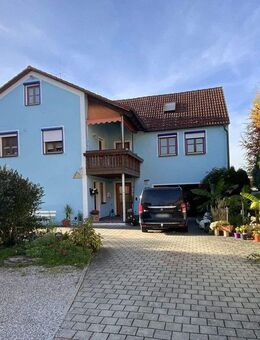 Oase mit Einliegerwohnung + 2 Garagen + riesige Dachterrasse + Balkon - Gunzenhausen