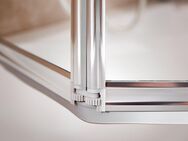 welltime Badewannenaufsatz Summer, Einscheibensicherheitsglas, (6 tlg), Badewannenfaltwand, Glaswand bestehend aus 6 Elementen