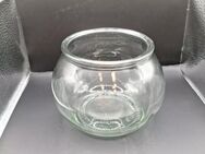 Vase aus Glas ca. 10cm hoch Öffnung 9cm Transparent - Essen