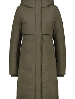 Alife & Kickin Steppjacke Damen CarsynAK A Wintermantel mit regulierbarem Taillen- Kordelzug und Kapuze