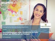 Sozialpädagogin oder Studentin Soziale Arbeit als Hilfskraft in Teilzeit - Duisburg