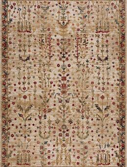 my home Teppich Clovis, rechteckig, Höhe: 11 mm, Teppich im Orient-Design, mit Bordüre, Vintage