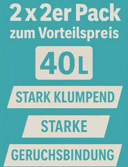 Katzenstreu 2 x 2er - Bremen