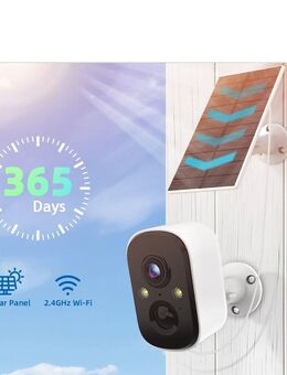 Überwachungskamera Aussen Akku Solar Kamera Überwachung NEU - Berlin Neukölln