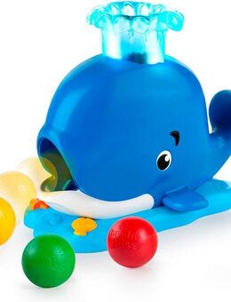 Bright Starts Lernspielzeug Silly Spout Whale Popper™, mit Licht und Sound
