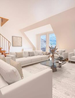 Gepflegte Maisonette-Wohnung in Nassau mit Balkon und Tiefgarage - Nassau