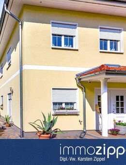 Moderne Stadtvilla in Marzahn! Bj.2015, 4 Zi.,Kü., Kamin, Fb-Hzg, 2 Bäder auf 879 m² Ziergrundstück! - Berlin