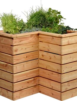 dobar Eck-Hochbeet Douglasie Kräuterbeet Blumenbeet #58280 - Birkenfeld (Baden-Württemberg)