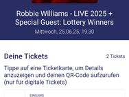 2 Robbie Williams Tickets Golden Circle - Sankt Augustin