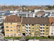 Dreizügige Wohnanlage mit 24 Wohnungen und 19 Garagen im Innenhof - Schweinfurt