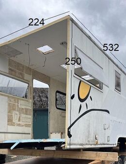 Wohnmobil-Kabine gebr. BAWEMO ca 532 x 224 x 250H - Schotten Zentrum